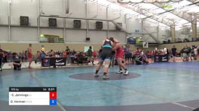 125 kg Round Of 64 - Conan Jennings, Northwestern vs Daniel Herman, New York City Regional Training Center