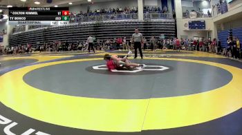 120 lbs Quarterfinal - Colton Kimmel, Wayne Trace vs Ty Bosco, Archbold
