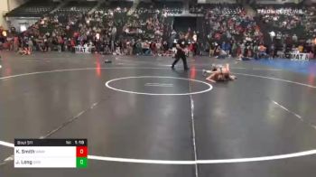 152 lbs Prelims - Koy Smith, Wray Eagles vs Josh Long, Sisseton Redmen