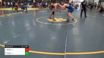195 lbs Prelims - Jesse Boley, Cheyenne Mountain Wrestling Club vs Nathan King, Unattached
