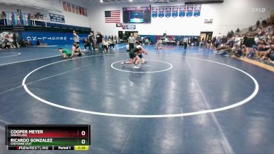 132 lbs Cons. Round 2 - Ricardo Gonzalez, Cheyenne East vs Cooper Meyer, Wheatland