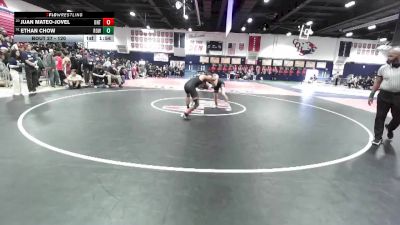 120 lbs Champ. Round 1 - Juan Mateo-Jovel, Ontario vs Ethan Chow, Rowland