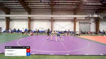 127 lbs Final - Kayla Vazquez, Olympic vs Julia Fongaro, Edge Wrestling