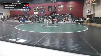 160 lbs Cons. Round 2 - Emily Riopel, Randolph vs Haylie Briscoe, Delaware State