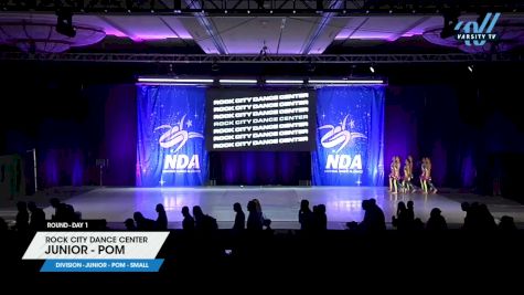 Rock City Dance Center - Junior - Pom [2025 Junior - Pom - Small Day 1] 2025 NDA All-Star National Championship