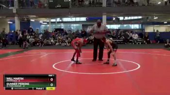 70 lbs Finals (2 Team) - Gunner Perkins, St. Paris Graham vs Will Martin, Brecksville