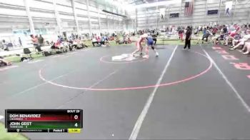 195 lbs Placement Matches (16 Team) - Dom Benavidez, Colorado vs John Geist, Tennessee