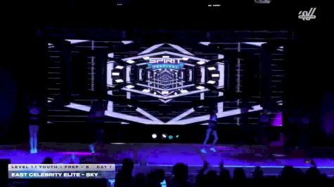 East Celebrity Elite - Sky [2026 L1.1 Youth - PREP - B Day 1] 2026 Spirit Fest Grand Nationals