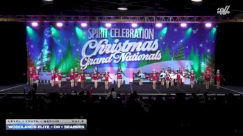 Woodlands Elite - OR - Seabees [2025 L1 Youth - Medium Day 2] 2025 Spirit Celebration Christmas Grand Nationals
