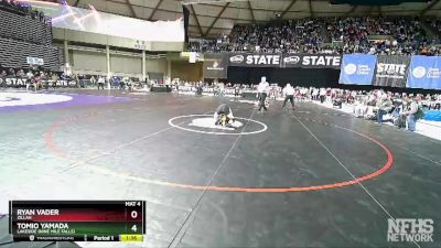 1A 120 lbs Champ. Round 1 - Tomio Yamada, Lakeside (Nine Mile Falls) vs Ryan Vader, Zillah