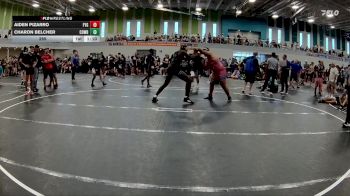 285 lbs Round 5 (6 Team) - Aiden Pizarro, Florida Young Guns vs Charon Belcher, Cowboy WC