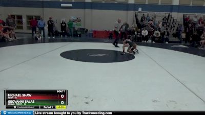 59 lbs Semis (4 Team) - Geovanni Salas, Crown Point vs Michael Shaw, Penn