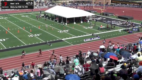 Middle School Girls' 4x100m Relay, Semi-Finals - Age 14