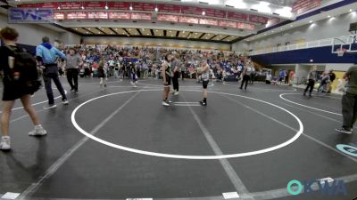 80-85 lbs Consolation - Carder Brinkman, El Reno Wrestling Club vs Lars Weisgerber, Standfast