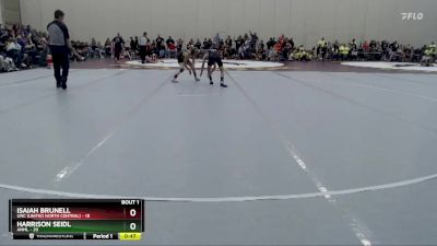 84 lbs Round 1 (4 Team) - Harrison Seidl, ANML vs Isaiah Brunell, UNC (United North Central)