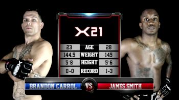 Brandon Carrol vs. James Smith - XFN 21