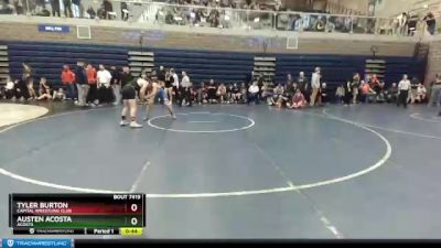 160 lbs Cons. Round 1 - Austen Acosta, Acosta vs Tyler Burton, Capital Wrestling Club