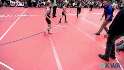 76 lbs Quarterfinal - Brylan Mcgonigal, Cleveland Take Down Club vs Jax Mitchell, Piedmont