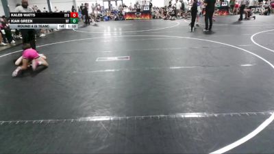 96 lbs Round 4 (6 Team) - Kian Green, MF vs Kaleb Watts, Backyard Brawlers