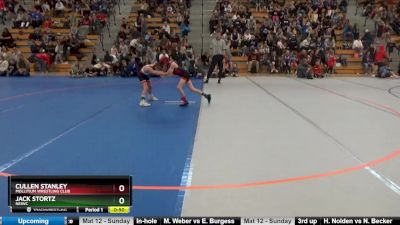 65 9U Quarterfinal - Cullen Stanley, Mollitium Wrestling Club vs Jack Stortz, NEIWC