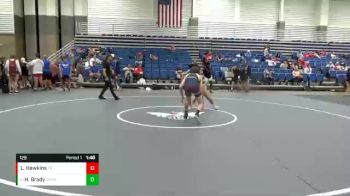 129 lbs Cons. Round 10 - Hayden Brady, Garrett vs Landon Hawkins, Region Wrestling Academy