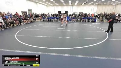 235 lbs Round 3 (3 Team) - Sophia Walter, Holmen vs Lily Hamilton, Saint Michael/Albertville