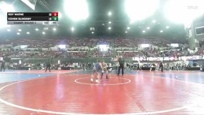 70 lbs Champ. Round 2 - Roy Watne, Elkhorn Wrestling vs Cohen Slingsby, Laurel Matburners