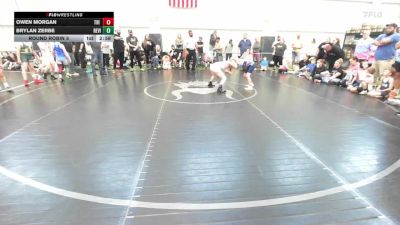 80 lbs Round Robin 5 - Owen Morgan, Tri State Hammers-Yth vs Brylan Zerbe, Revival Orange-Yth