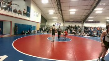 126 lbs Cons. Round 3 - Cameron Carlson, Spearfish vs Kelly Headly, Scottsbluff
