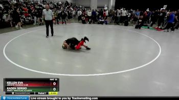 92 lbs Cons. Round 6 - Kellen Eva, Aniciete Training Club vs Kaden Sergio, Sebolt Wrestling Academy