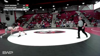 175 lbs Quarterfinal - Richard Muller, Bentonville West High School vs Wyatt Whitener, TUTTLE