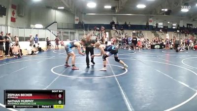 167 lbs Cons. Round 4 - Zephan Becker, Plymouth vs Nathan Murphy, Roughneck Wrestling Club