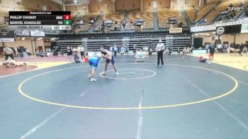 285 lbs Cons. Round 5 - Phillip Chobot, New Mexico Highlands vs Marcel Gonzalez, Pratt CC