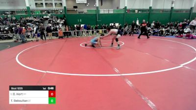 160 lbs Consolation - Dashiell Hort, Poly Prep vs Timur Beksultan, Brooklyn Technical