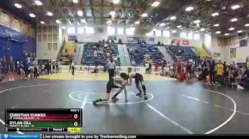 113 lbs Quarterfinals (8 Team) - Dylan Gill, Merritt Island vs Christian Kunkes, St Thomas Aquinas
