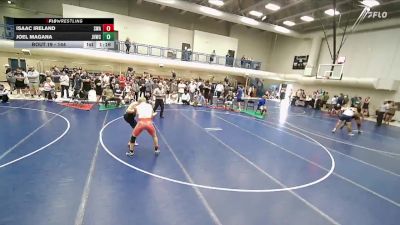 144 lbs Champ. Round 1 - Joel Magana, Jackson Hole Wrestling Club vs Isaac Ireland, Sanderson Wrestling Academy