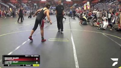 145 lbs Quarterfinal - Denver Shupp, Bedford GLWC vs Carter Oxley, Lowell WC