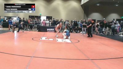 125 lbs Champ. Rd Of 16 - Ella Nevada, Haines Trained vs Alexis Foscone, Wyoming Seminary