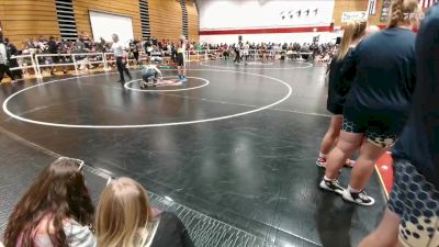 126B Champ. Round 1 - Jett Bretz, Centennial Middle School vs Jayden Winkler, Greybull MS