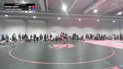Masters A FS - 130 lbs Quarters - Michael Joseph, California vs Austin Hagh-Panah, Sunnyvale Wrestling Club