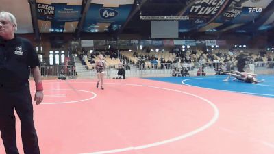 126 kg Rr Rnd 1 - Sara Pauls, Minisink Valley vs Shannon McDade, Shenendehowa