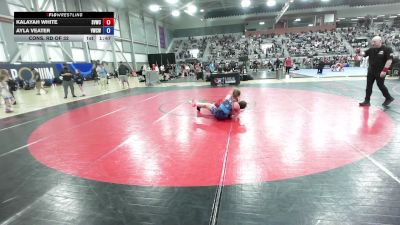 65 kg Cons. Rd Of 32 - Kalayah White, Silver Valley Wrestling Club vs Ayla Veater, Victory Wrestling-Central WA