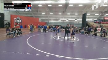 160 lbs Placement - Sky De Leon, Western New England vs Talia Robles, Elmira College