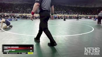 4A-126 lbs Quarterfinal - Triston Grounds, Tuttle vs Garrett Salt, Oologah