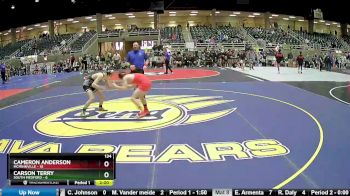 134 lbs Round 2 (4 Team) - Carson Terry, South Medford vs Cameron Anderson, McMinnville
