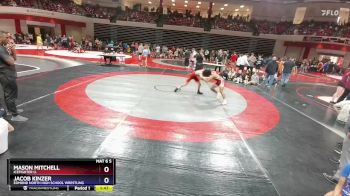 113 lbs Cons. Semi - Jacob Kinzer, Edmond North High School Wrestling vs Mason Mitchell, IceFighter U.