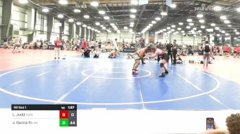 220 lbs Rr Rnd 1 - Logan Judd, Team Utah Arches vs Jose Garcia III, LAW Tyson