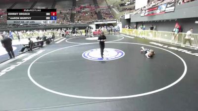 67 lbs Champ. Round 1 - Johnny Orozco, Redwood Wrestling Club vs Aaron Murphy, Nomad Wrestling Club