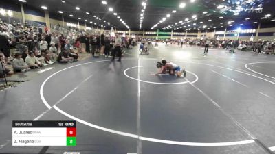 116 lbs Consi Of 16 #1 - Zayiden Magana, DUB Wrestling vs Anthony Juarez, Brawley Union High School