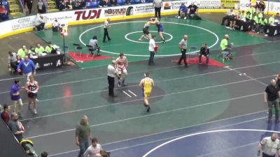 212 lbs Round Of 64 - Jetadiad Ehnert, Beth-Center vs Zeke Doak, River Valley